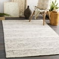 thumbnail image 3 of Mark&Day Wool Rugs, 9x12 Marie Global Cream Area Rug, White Black Carpet for Living Room, Bedroom or Kitchen (8'10" x 12'), 3 of 7
