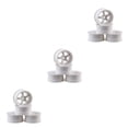 thumbnail image 4 of Shengyu 4 Pieces52mm Elastic *RC Car Tires Wheel Rims Hub Running Racing Drifting Tyres On-road Crawer Assembly Accessories Five Star/White 3Set, 4 of 6