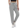thumbnail image 4 of Fantaslook Womens Joggers with 3 Pockets Tapered Casual Sweatpants for Lounging Drawstring Athletic Pants Jogging Workout and Gym, 4 of 9