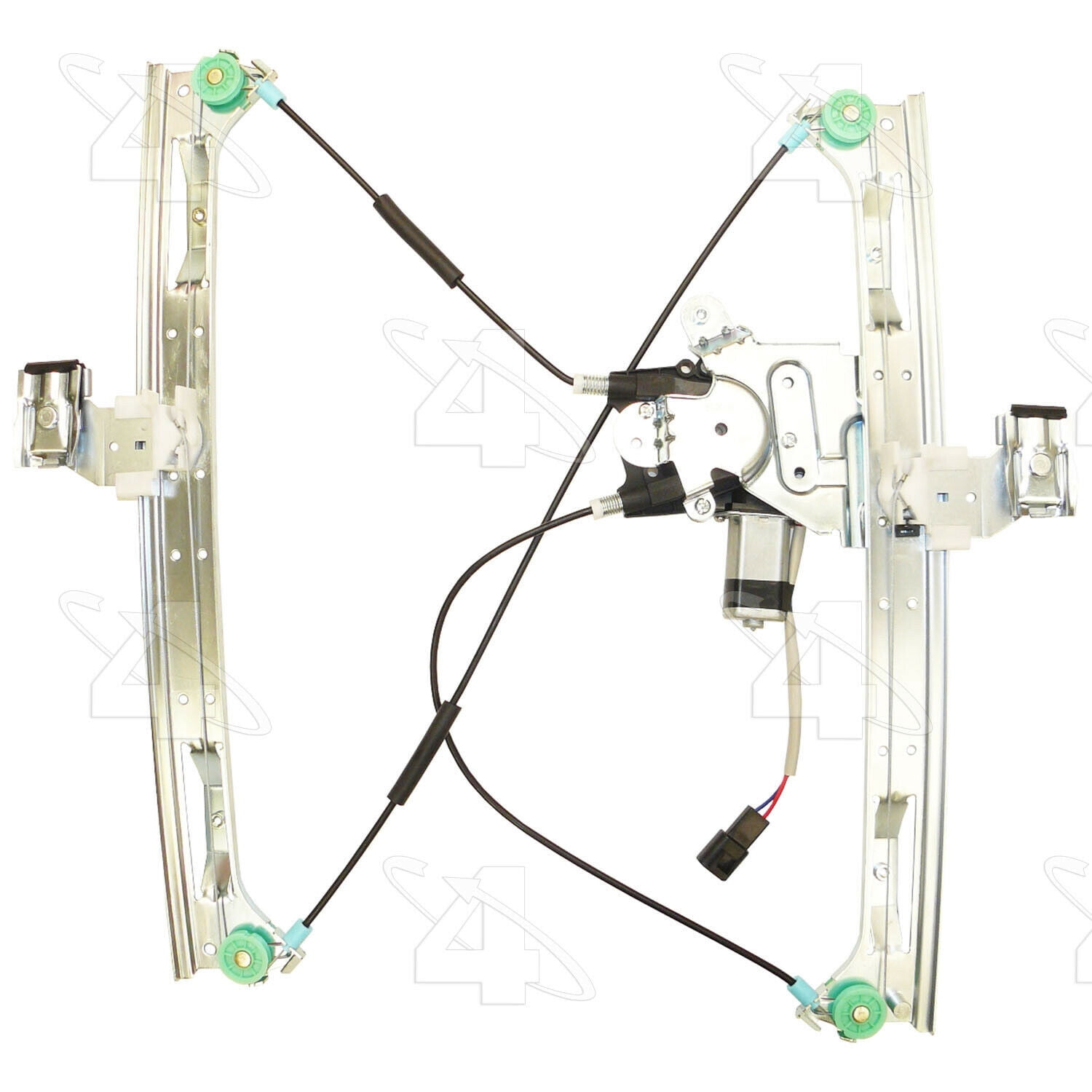 Power Window Motor and Regulator Assembly Fits select: 2002-2009 CHEVROLET TRAILBLAZER, 2002-2009 GMC ENVOY
