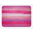 thumbnail image 1 of Hot Pink Bath Mat, Abstract Art with Modern Expressionist Design Vibrant Pink Tones, Non-Slip Plush Mat Bathroom Kitchen Laundry Room Decor, 29.5 X 17.5 Inches, Pink Dried Rose Pale Pink, Ambesonne, 1 of 2