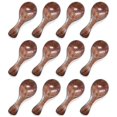 thumbnail image 1 of Small Wooden Spoon, 10pcs Ice Cream Salt Spoons Coffee Tea Sugar Salt Mustard Spoons Round Spoon, 1 of 5