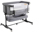 Nordmiex Baby 3 in 1 Adjustable Bedside Sleeper Bed for Infant