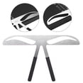 thumbnail image 2 of Peahefy Eyebrow Extension Ruler,4 Types Permanent Eyebrow Ruler Eyebrow Measure Balance Extension Ruler Eyebrow Shape Stencil, 2 of 8