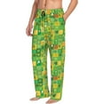 thumbnail image 6 of JUNZAN St. Patrick's day Men's Pajama Pants Sleepwear Pants PJ Bottoms Drawstring and Pockets-Large, 6 of 6