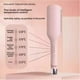 thumbnail image 2 of 32mm Egg Shaped Curling Iron V-Shape Wave Pattern Negative Ion Water Wave Texture Damage Free Hair Styling Tool for Dormitorypurple, 2 of 4