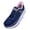 BLUE/PINK, variant on REABO Women's Wide Toe Box Walking Shoes Sneakers with Arch Support,Black/Gray, Size 6
