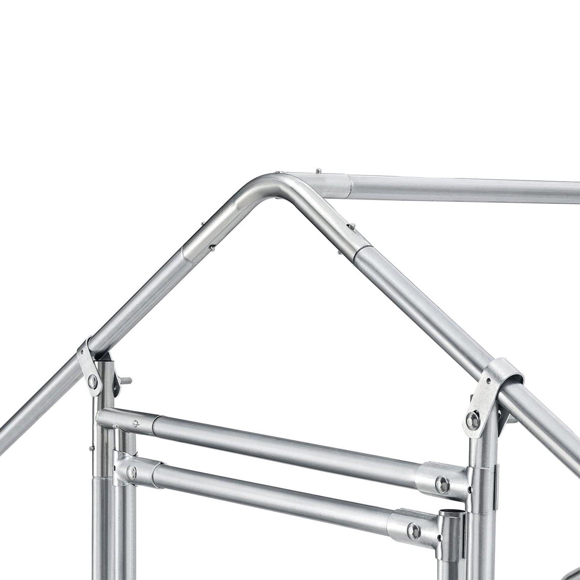 Pefilos 13' W Outdoor Large Chicken Coop, Walk-in Galvanized Mesh Chicken Run, Chicken Pen with Waterproof and Anti-UV Cover, Silver Pefilos 13' W Outdoor Large Chicken Coop, Walk-in Galvanized Mesh Chicken Run, Chicken Pen with Waterproof and Anti-UV Cover, Silver