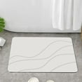 thumbnail image 4 of Bath Mat Stone Diatomaceous Earth Silica Material Quick Drying Water Absorbing Anti Stylish Easy to Maintain for Home Bathroom Shower Bathtub Floor Safety, 4 of 5