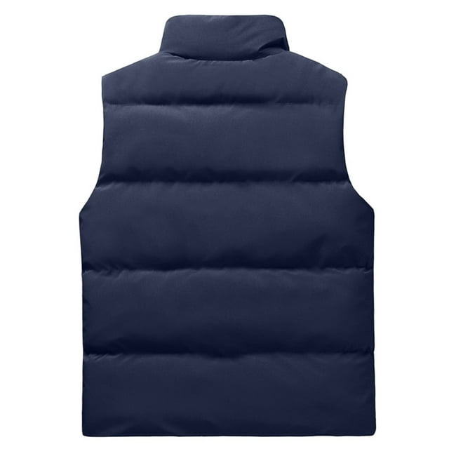 Gilet Sans Manches Col Montant Automne&Hiver pour Hommes