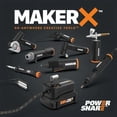 thumbnail image 2 of Worx WX747L.9 20V MAKERX Portable Mini Blower Power Share (Tool Only), 2 of 6