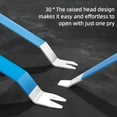 thumbnail image 4 of Car Repair Pry Plate Tools,7PCS Auto Trim Removal Tool Kit,Plastic Pry Tools for Car Door Panel Clip,Stainless Steel Fastener Removal,Car Door Clip Panel & Audio Dashboard Dismantle(Blue), 4 of 6