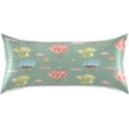 thumbnail image 3 of GZHJMY Cute Dragon Satin Pillowcase for Hair and Skin, Soft and Cozy Cooling Smooth Pillow Cover with Envelop Closure, Standard Size 20x26in Home Decor, 3 of 7