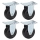 thumbnail image 5 of Ruedas Giratorias, Ruedas De Goma De Acero Inoxidable De 2 Pulgadas Con Rodamientos Para Sillas Para Muebles Para Mesa De Café, 5 of 8