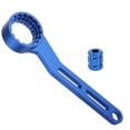 thumbnail image 2 of 6-in-1 Bike Bottom Bracket Tool with Crank Arm Cap Install Removal Tool, Multifunctional BB Wrench for 12/16-Notch 39/41/44/46/49mm, Wrench for Mountain Road Bikes, 2 of 6