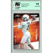 Shedeur Sanders 2024 Leaf Hype #155 Only 5000 Made Rookie Card PGI 10