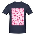 thumbnail image 4 of Bingfone Breast Cancer Ribbons Awareness Men'S Loose Fit Short-Sleeve Pocket T-Shirt, 4 of 7