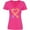 Hot Pink, variant on Inktastic Fire Heart Dragons Women's V-Neck T-Shirt