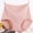 Pink, variant on Elvqul High Waist Plus Panties for Women Black Underwear for Women Stretch Seamless Panties