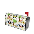 thumbnail image 2 of Bingfone Penguins On The Beach Magnetic Mailbox Cover Standard Size for Garden Yard Outdoor Decorations-25.5x21 in, 2 of 7