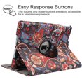 thumbnail image 3 of New iPad 9.7 2018 2017/ iPad Air 2/ iPad Air 1 Case - 360 Degree Rotating Stand Protective Cover Smart Case with Auto Sleep/Wake for Apple iPad 5th/6th Generation (Elephant), 3 of 6