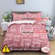 thumbnail image 4 of Juego de cama de tres piezas Serie Día de la Madre Dormitorio Decoración del hogar Juego de cama de tres piezas, 4 of 6