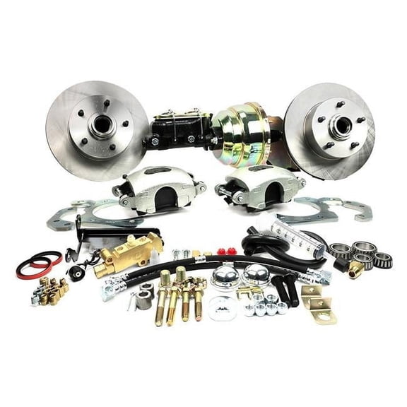 Master Power Brakes DB1711P Legend Series Front Disc Brake Kit for 1955-1958 Chevrolet Full Size Car