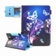 thumbnail image 1 of wonim11 JZCreater 10 Inch Tablet Case, Universal 10 10.1 Inch Android Tablet Cover, Multi-Angle Viewing Stand Case for 9.5-10.5 Inch Tablet, Purple Butterfly, 1 of 1