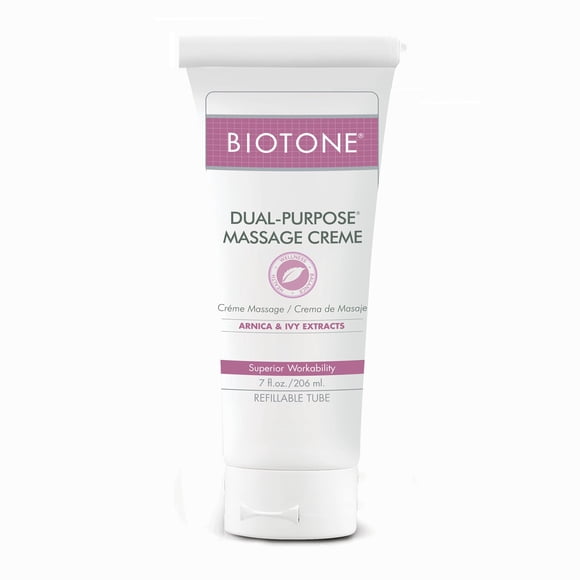 Crema de masaje BIOTONE Dual-Purpose con extracto de árnica y hiedra