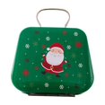 thumbnail image 2 of Taotanxi Christmas Cookie Tins with Lids - Metal Containers for Gifts, Treats & Candies (with Handle), 2 of 4