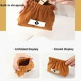 thumbnail image 3 of Cautious Corduroy Elastic Hair Tie Organizer (E) – Elastic Storage Bag for Purse & Hair Tie Pouch​, 3 of 6