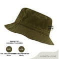 thumbnail image 5 of Market & Layne Unisex Olive Bucket Hat for Adult & Teens (Runs Small) - Medium/Large, 5 of 8