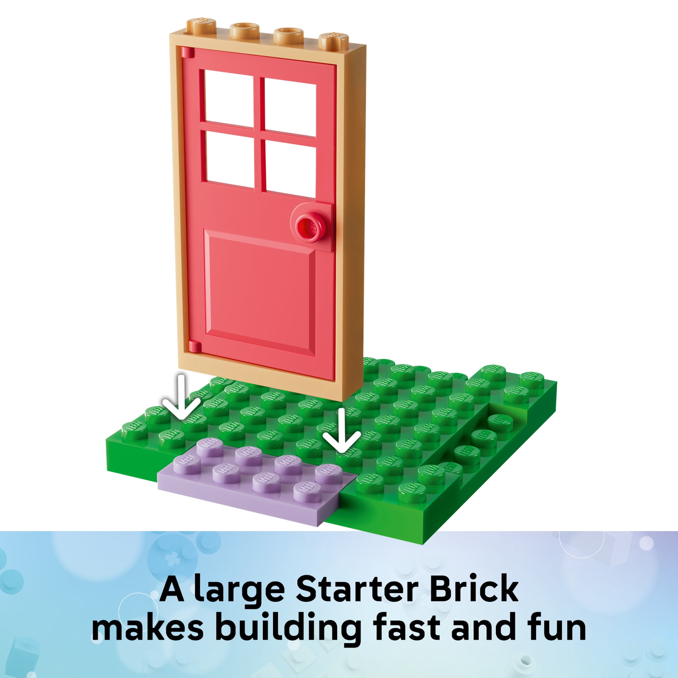 LEGO Gabby's Dollhouse Kitty Fairy's Garden House - Building Toy for Girls & Boys, Ages 4+ - Mushroom House Playset with Gabby & Kitty Fairy Figures - Gift for Birthdays - 11212