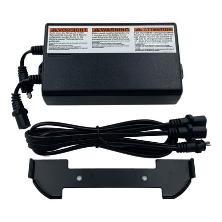Limoss Wireless Rechargeable Battery Pack Model ZB-B1800 Kit with Y Power Cable and Metal Holder for Ashley