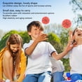 thumbnail image 3 of Basketball Toy, Rubber Ball Toy Small Inflatable Balls Mini Hoop Games For Pet Interaction Desktop Ornament, 3 of 8