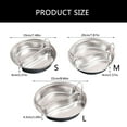thumbnail image 5 of Giaone Steamers Tray for Fish Meat and Vegetable Dishes Stainless Steel Steaming Plate, 5 of 15