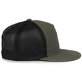 thumbnail image 3 of Outdoor Cap OC510HP Rounded Flat Visor-Olive/Black, 3 of 8