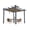 Khaki, variant on EastVita 10x13 Ft Aluminum Pergola Outdoor Metal Pergola with Adjustable Canopy Reinforced Frame Outdoor Shelter for Backyard Garden and Deck - Khaki