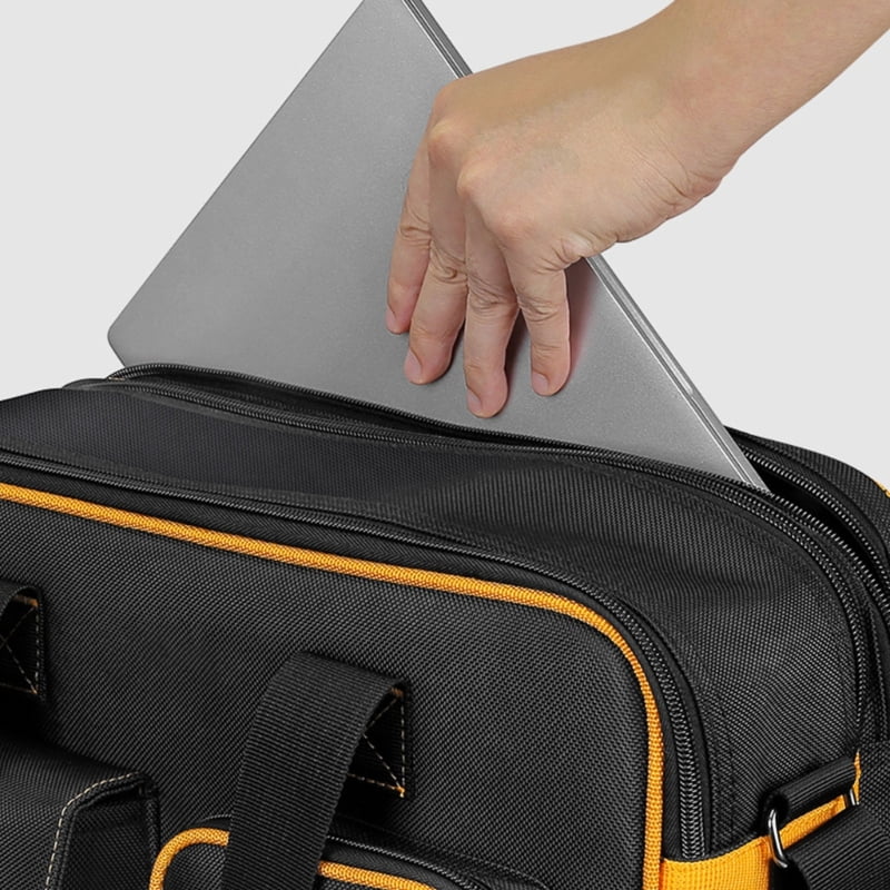 Multifunctional Repair Tool Bag with Comfortable Handle Shoulder Strap and Amples Space for Various Tool and Accessories
