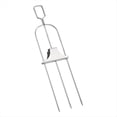 thumbnail image 1 of Brochetas de 3 Vías, Brochetas de Metal para Asar, Brocheta de Barbacoa de 3 Puntas, Brocheta de Parrilla de Metal con Barra Deslizante de Empuje, 1 of 5