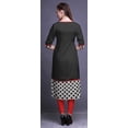 thumbnail image 4 of Bimba Robes Tuniques Droites pour Femmes Kurti Imprimé Tenue d'Été Kurta, 4 of 5
