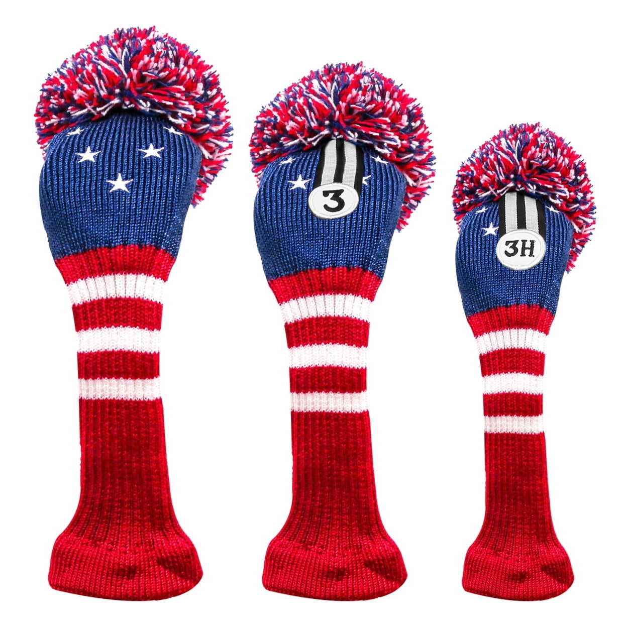 Izzo 90140 Vintage Patriot Hybrid Headcover