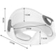 thumbnail image 5 of Adaptador de WC para Niños,Reductor WC Niños,Asiento de Inodoro para Ninos con cojín antideslizante, con Respaldo Reposabrazos,Blanco esquí esquí Gafas de esquí, 5 of 5