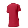 thumbnail image 4 of Sport-Tek Women's PosiCharge Ecompetitor Cotton Touch Scoop Neck Tee. LST450, 4 of 4