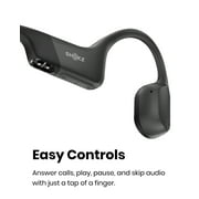 Shokz OpenRun Mini Bone Conduction Waterproof Bluetooth Headphones for Sports, Black, 1