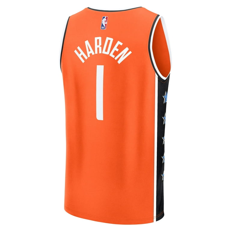 Men's Fanatics James Harden Orange LA Clippers 2025/26 City