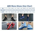 thumbnail image 7 of AOV GREEN LEAF Mens Athletic Running Tennis Shoes Lightweight Sport Gym Jogging Walking Sneakers US 7-12.5, 7 of 7