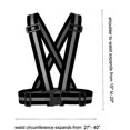 thumbnail image 2 of Chaleco reflectante para correr, paquete de 2, chaleco de seguridad ajustable de alta visibilidad para ciclismo nocturno, senderismo, jogging, paseos con perros, verde y rosa, 2 of 5