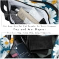 thumbnail image 4 of Daisy Dance Bag with Shoe Bag, Sports Bag, Gym Bag, Yoga Bag - Size 17.7 Inches, Interior Zipper Pocket, Large Capacity, 4 of 6