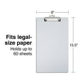 thumbnail image 2 of Staples Aluminum Clipboard Legal Size Silver 3/Pack ST28524-CCVS, 2 of 6
